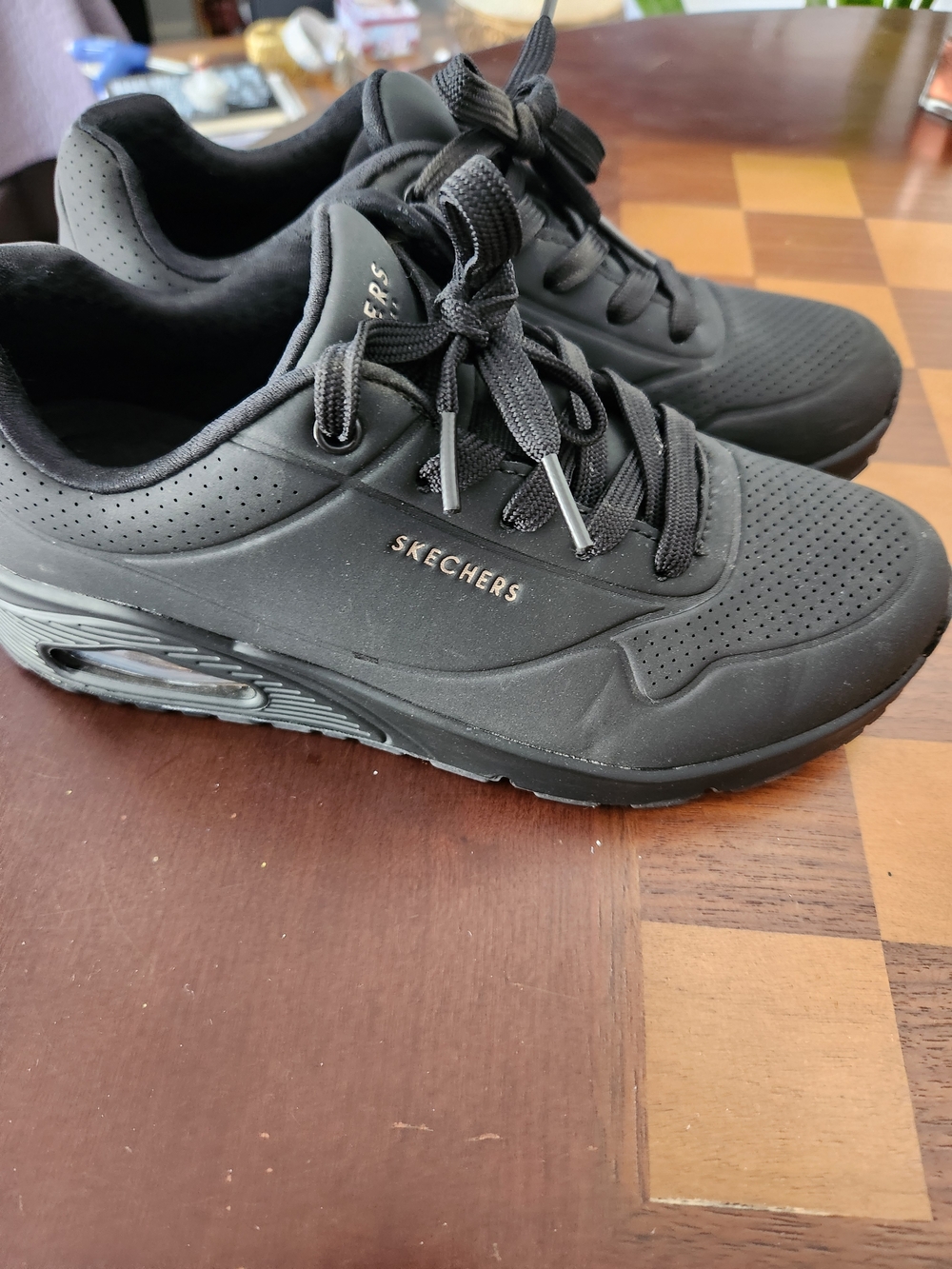 Skechers Men’s Black Athletic Sneakers